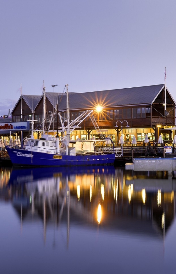 西澳大利亚州，弗里曼特尔，弗里曼特尔钓鱼船港 © Spool Photography 版权所有