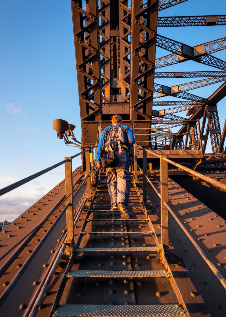 新南威尔士州，悉尼，悉尼大桥攀登体验 © 新南威尔士州旅游局版权所有