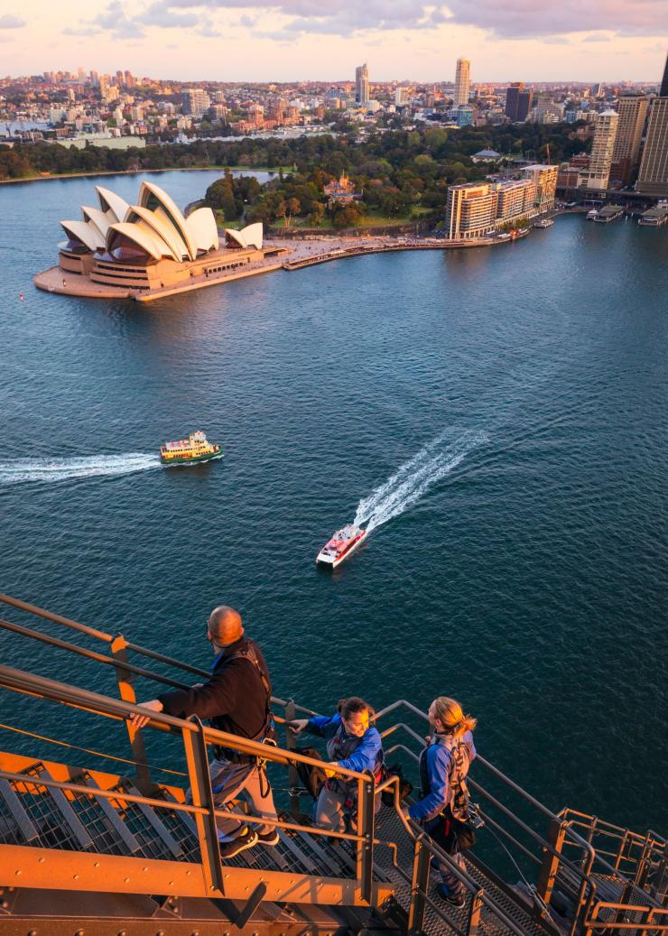 新南威尔士州，悉尼，悉尼大桥攀登体验 © 澳大利亚旅游局版权所有