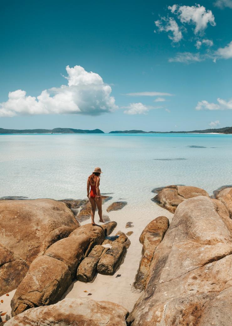 昆士兰州，圣灵群岛，白天堂海滩 © 昆士兰州旅游及活动推广局版权所有