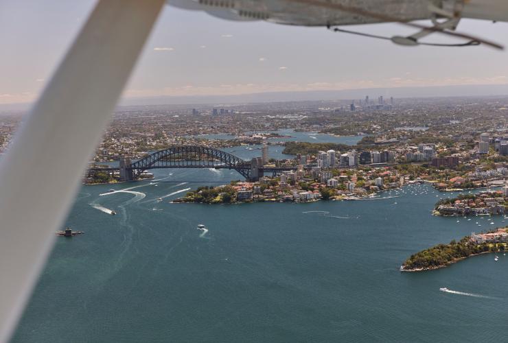 新南威尔士州，玫瑰湾，悉尼水上飞机 © 新南威尔士州旅游局版权所有