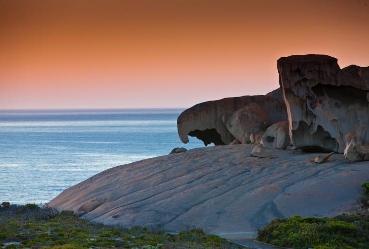 南澳大利亚州，袋鼠岛，神奇岩石 © 南澳大利亚旅游局版权所有
