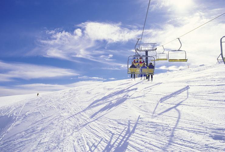 维多利亚州，贺腾山，滑雪 © 维多利亚州旅游局版权所有