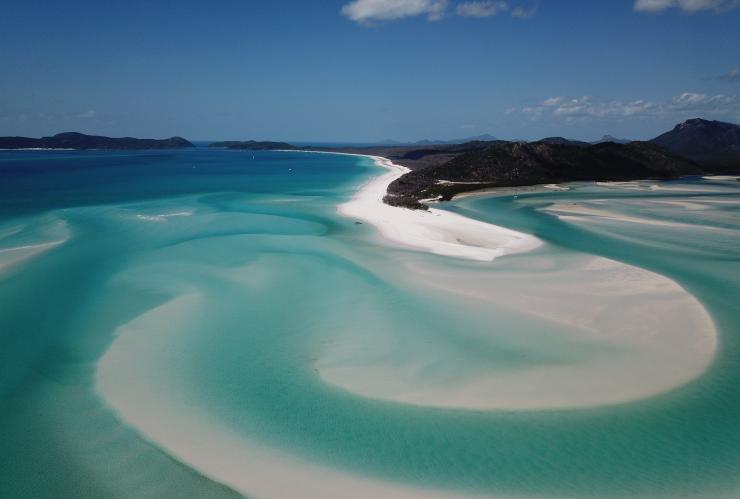 昆士兰州，圣灵群岛，白天堂海滩 © Steven Hille 版权所有