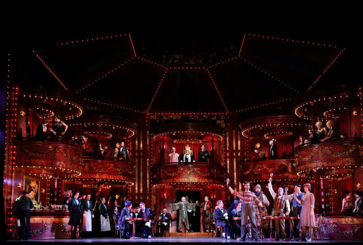 新南威尔士州，悉尼，澳大利亚歌剧团：悉尼歌剧院明星之旅 © Jeff Busby 版权所有