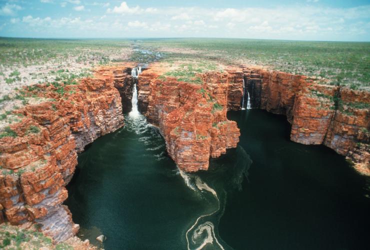 西澳大利亚州，金伯利，乔治王瀑布 © 西澳大利亚州旅游局版权所有