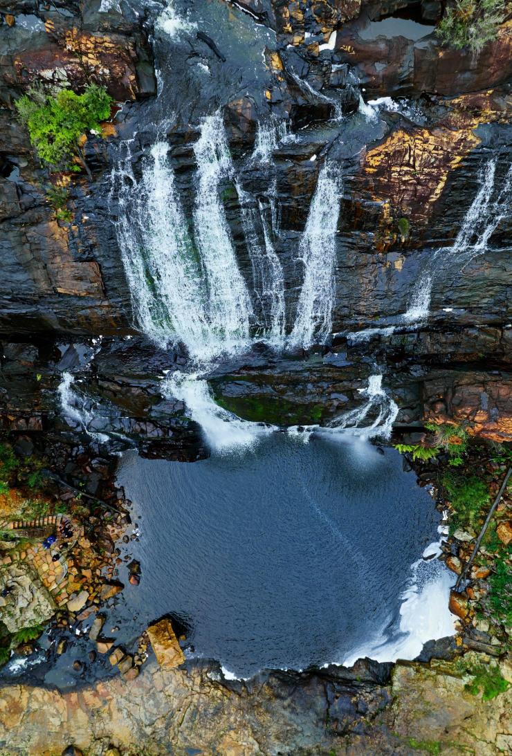 维多利亚州，格兰屏国家公园，麦克肯兹瀑布，Ambush Grampians © 澳大利亚旅游局/维多利亚州旅游局版权所有