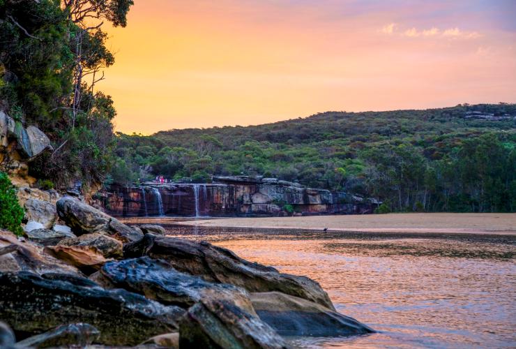 新南威尔士州，皇家国家公园，瓦特莫拉瀑布 © 澳大利亚旅游局版权所有